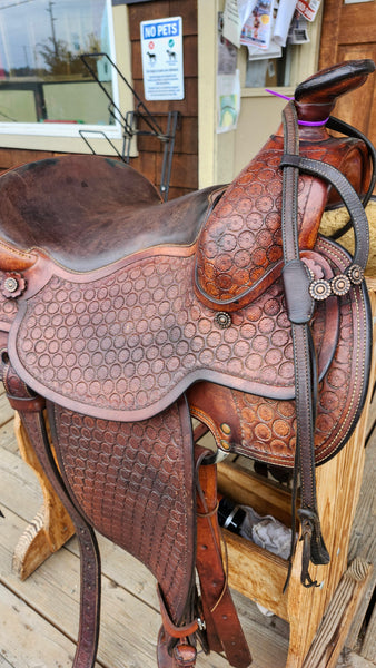 15" Bill Long Custom Ranch Saddle
