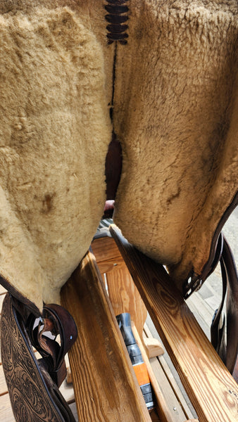 15.5" Circle Y Western Equitation Saddle