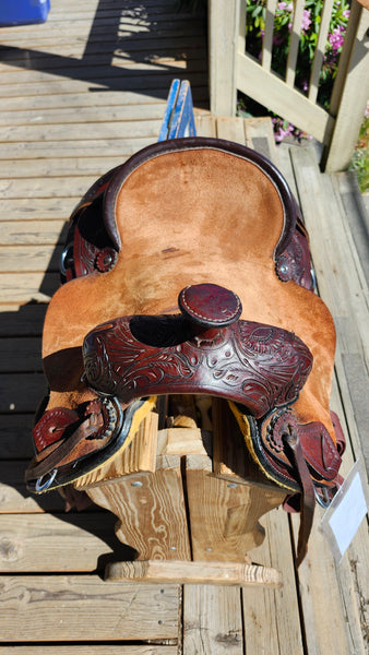 12" Youth Barrel Saddle