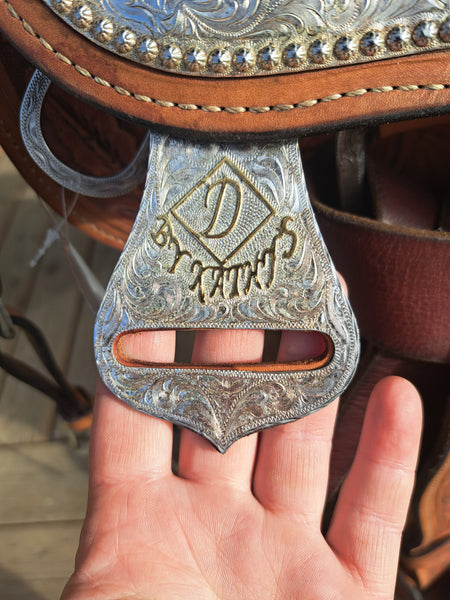 16" D by Kathys Equitation Saddle