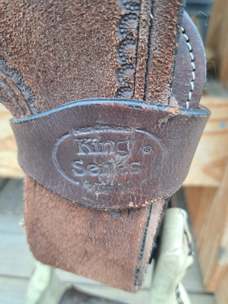 16" Silver Royal Jackpot All Around Roping Saddle