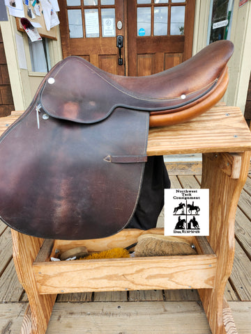 16" Hermes Close Contact Jump Saddle