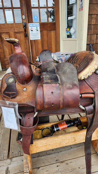 15.5" Billy Cook Roping Saddle