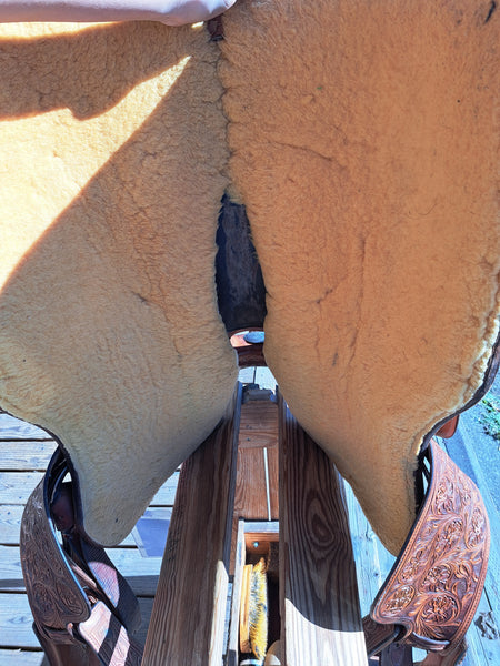 17" Silver Mesa Western Equitation Show Saddle