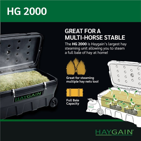 Haygain Hay Steamer - STORE PICKUP ONLY