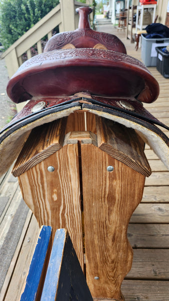 16" Hereford Tex Tan Western Pleasure Trail Saddle