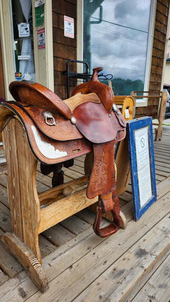 15.5" Crates Western Equitation Show Saddle