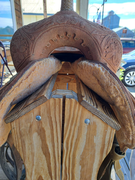 14.5" Corriente Barrel Saddle