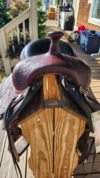 15.5" Circle Y Julie Goodnight Wind River Trail Saddle