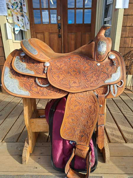 16" D by Kathys Equitation Saddle