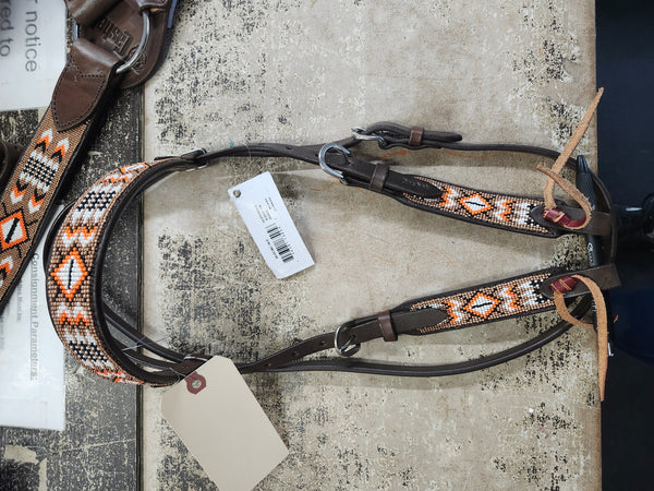 Cashel beaded Western tack set