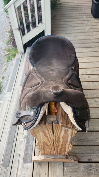 17" Big Horn Synthetic Western Saddle