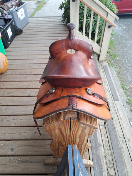 14" Simco Western Ranch Trail Saddle