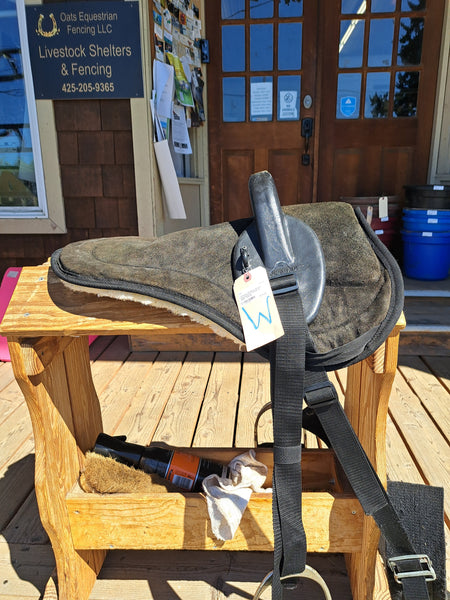 Colorado Saddlery Natural Ride Bareback Saddle