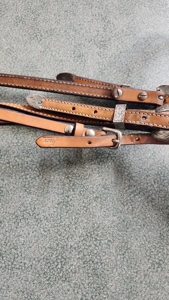 Tory Leather Show Bridle