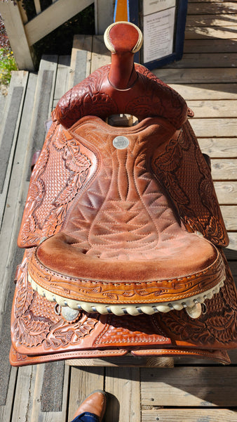 16" Courts Dee Pickett Roper Saddle