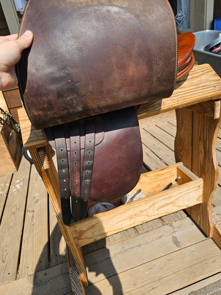 19" Barnsby Lane-Fox Saddleseat Cutback Saddle