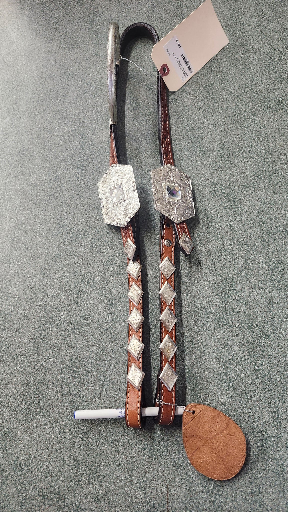 Single Ear Western show Bridle