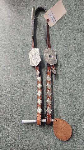Single Ear Western show Bridle