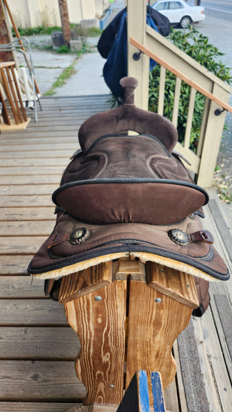 17" Big Horn Synthetic Western Saddle