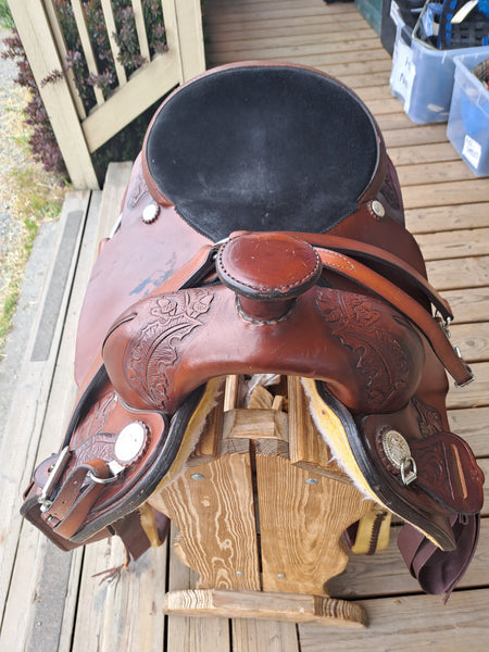 16" Tex Tan Trail Saddle