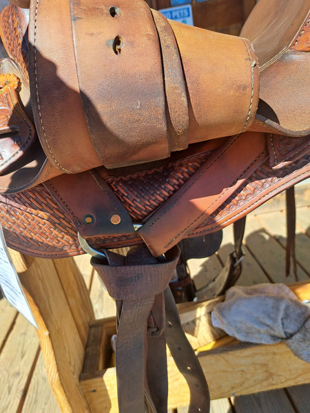 14" About The Horse Barrel Saddle