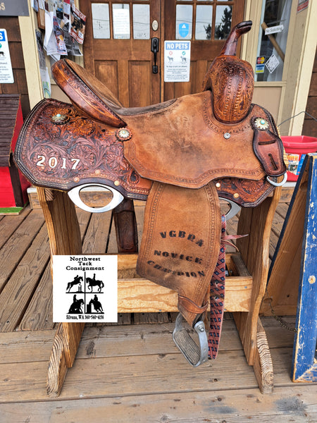 14" Corriente Barrel Racing Saddle