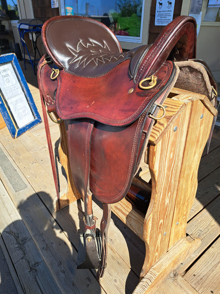 16.5" Tucker River Plantation Endurance Saddle