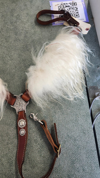 Custom Breast Collar W/ Angora