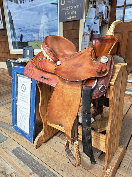 15" Billy Shaw Barrel Saddle
