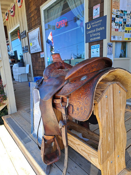 16" Billy Cook Roping Saddle