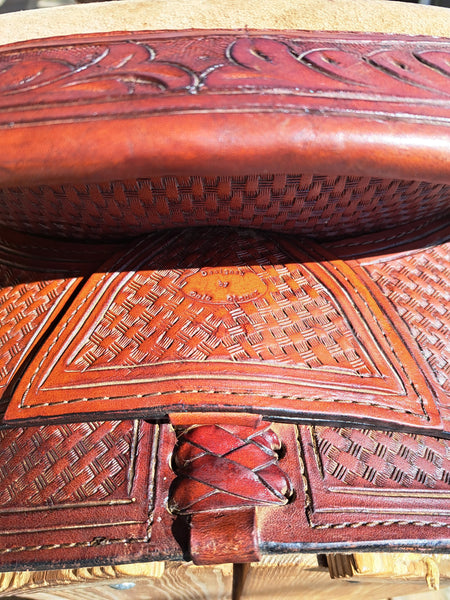 15.5" Dale Chavez Reining Saddle