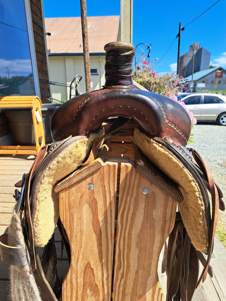 16.5" Brighton Saddlery Ranch Roping Saddle