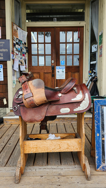 15.5" Crates Western Equitation Show Saddle