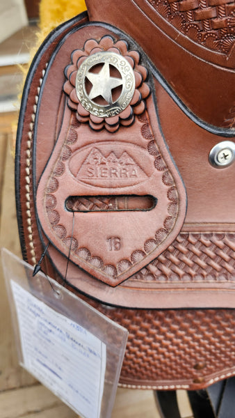 16" Sierra Kaylee Western Pleasure Trail Saddle