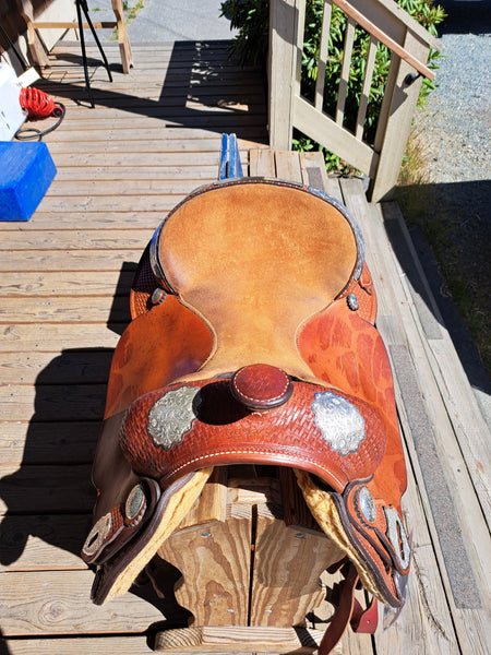16" Crates Reining Saddle