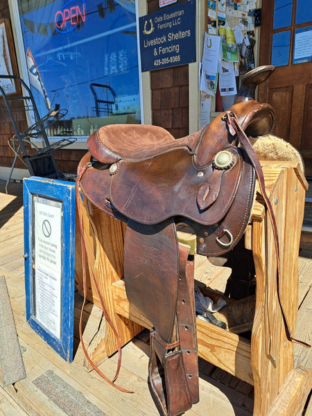 15" Keyston Western Saddle