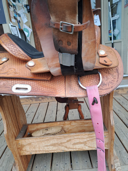15" Abetta All Around Western Saddle