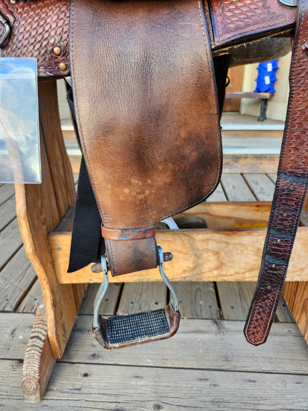 14" Billy Cook Barrel Saddle