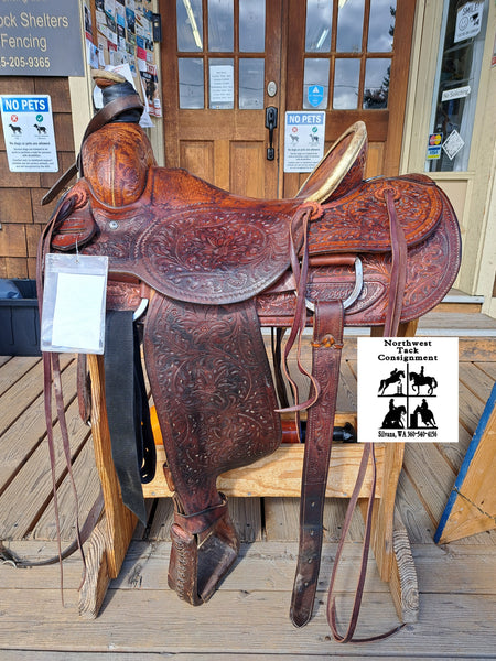 15" Santa Fe Roping Saddle