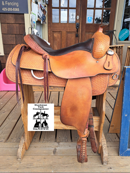 17" Frontier Saddlery Equitation Trail Saddle
