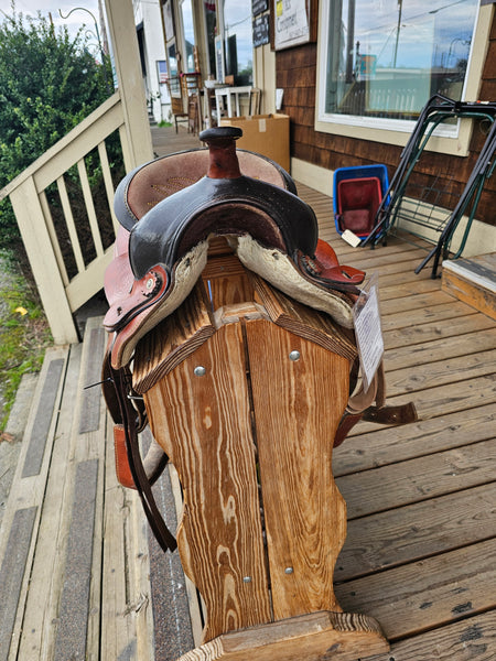 12.5" B Bar B western saddle