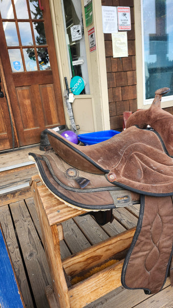 16" Big Horn Synthetic Western Saddle