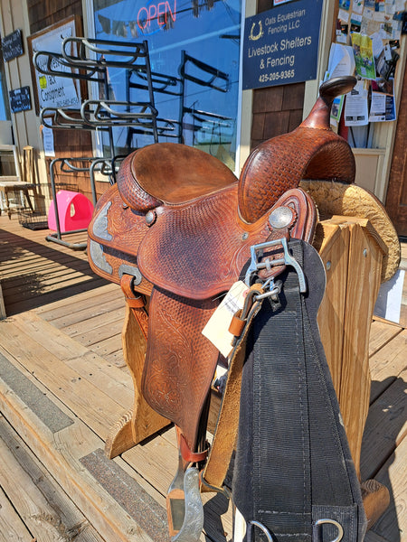 15" Crates Western Equitation Show Saddle