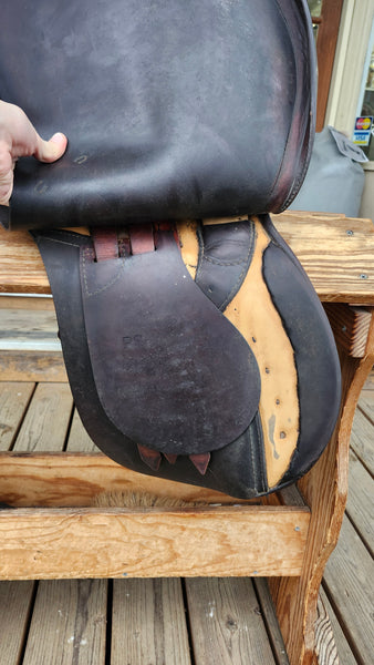 17" Passier PS Baum All Purpose English Saddle