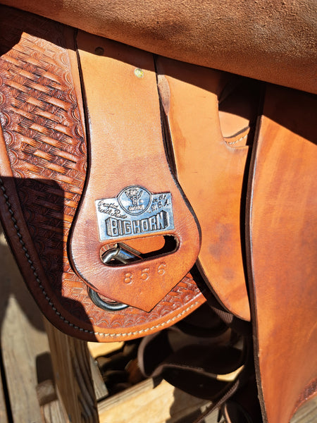 17" Big Horn Reining Saddle