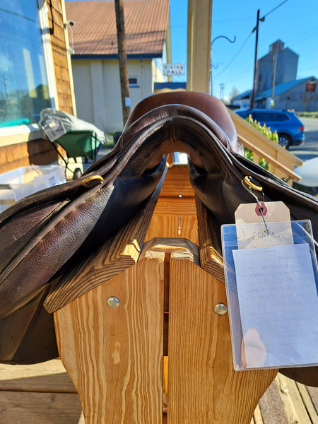 18" Jeffries JMX Monoflap Jump Saddle