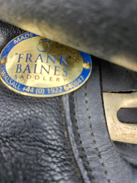 18" Frank Baines Reflex Dressage Saddle