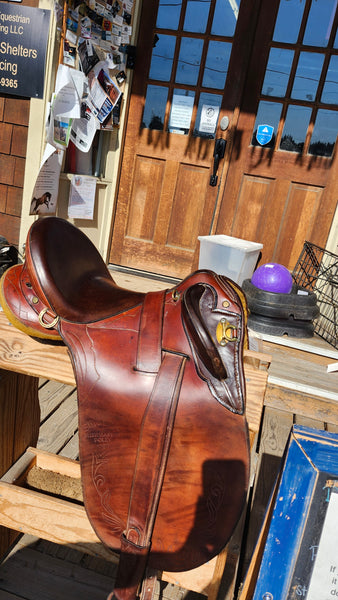 15" Syd Hill Bushmaster Australian Stock Saddle