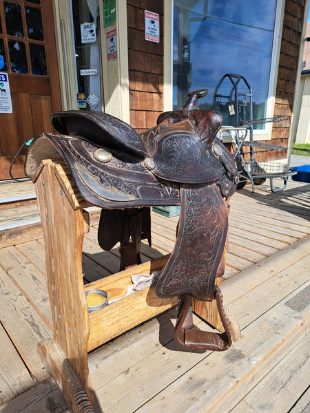 15" Western Equitation Saddle